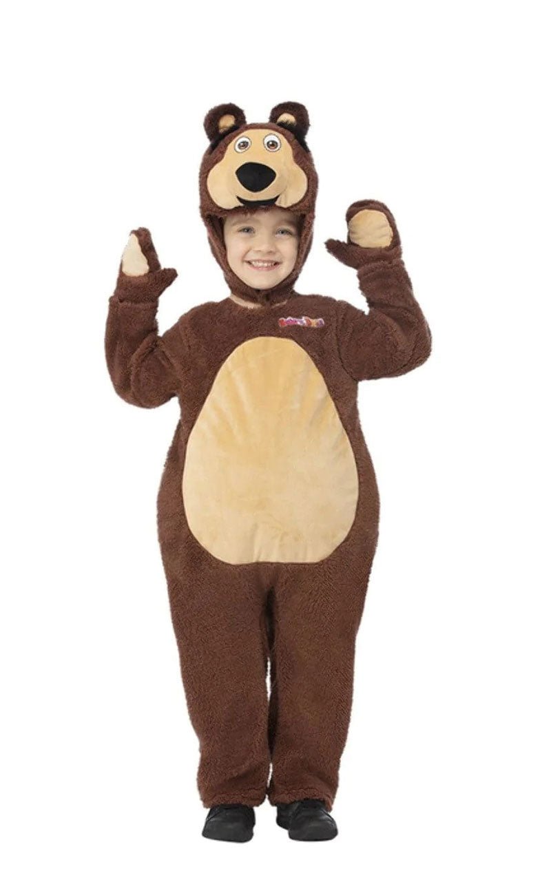 Childrens Masha and The Bear, Bear Costume - Joke.co.uk