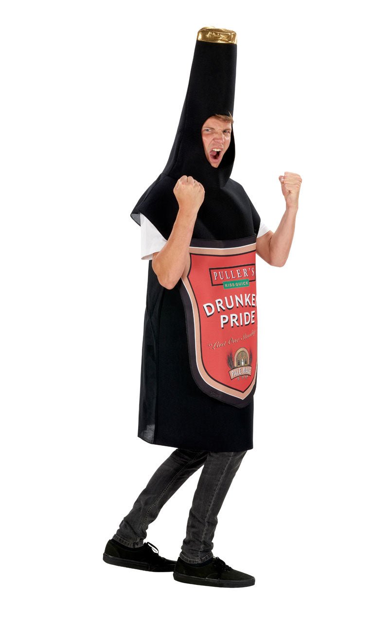 Drunken Pride Beer Bottle Costume - Joke.co.uk