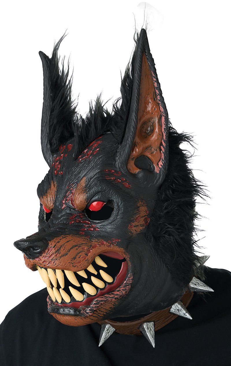 Hell Hound Ani-Motion Mask - Joke.co.uk