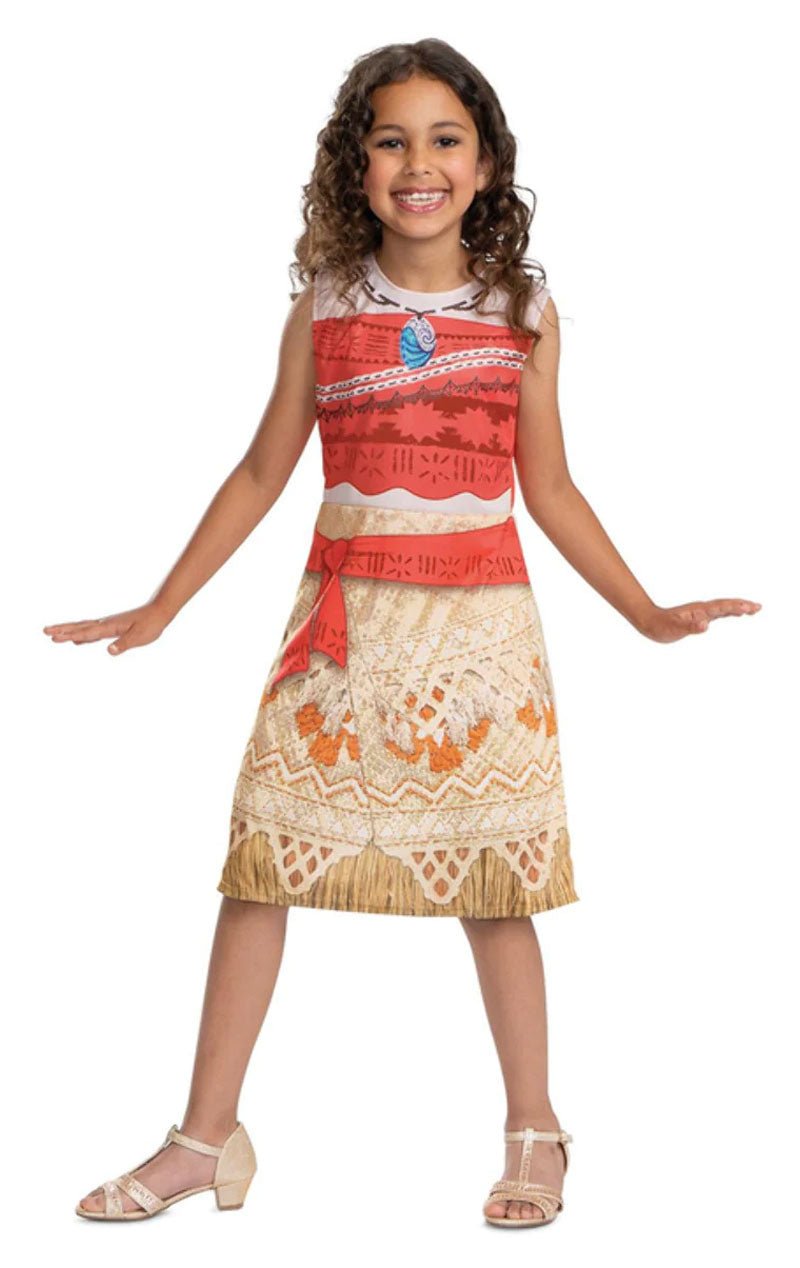 Kids Disney Moana Vaiana Plus Costume - Joke.co.uk