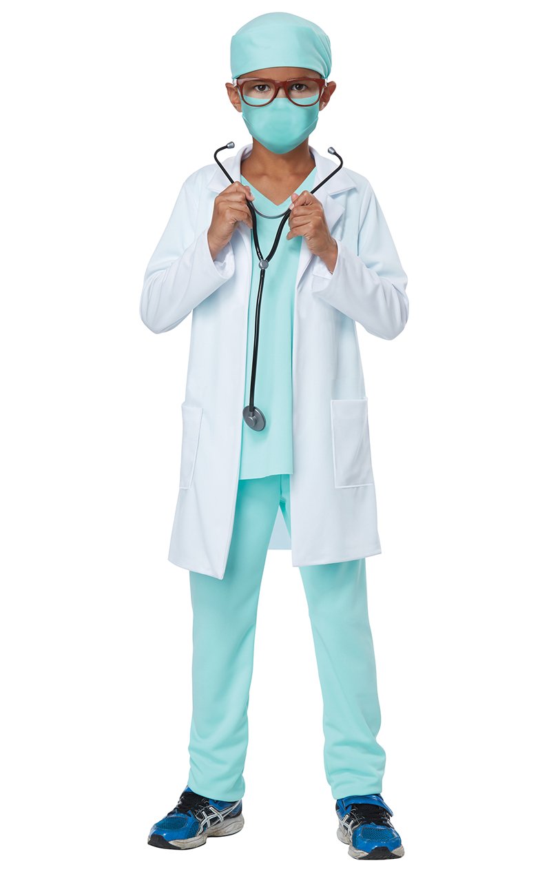 Kids Unisex Healthcare Hero Costume - Joke.co.uk