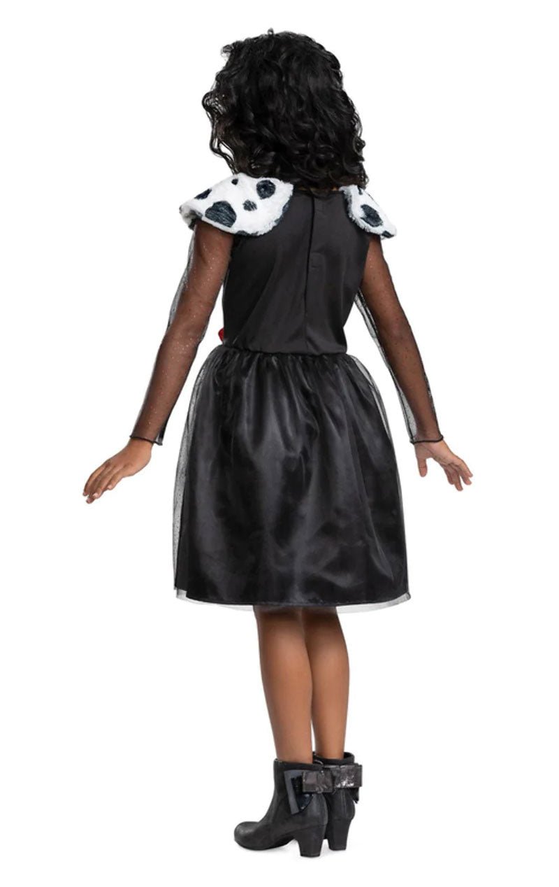 Kids Villains Cruella De Vil Classic Costume - Joke.co.uk