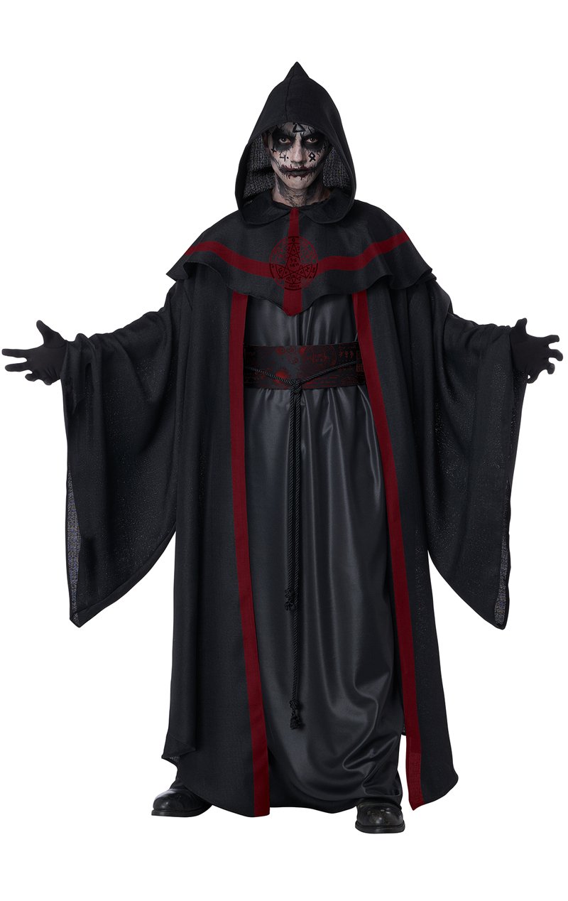 Mens Dark Rituals Robe Costume - Joke.co.uk