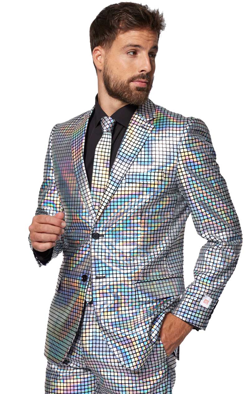 Mens Discoballer Suit - OppoSuits - Joke.co.uk