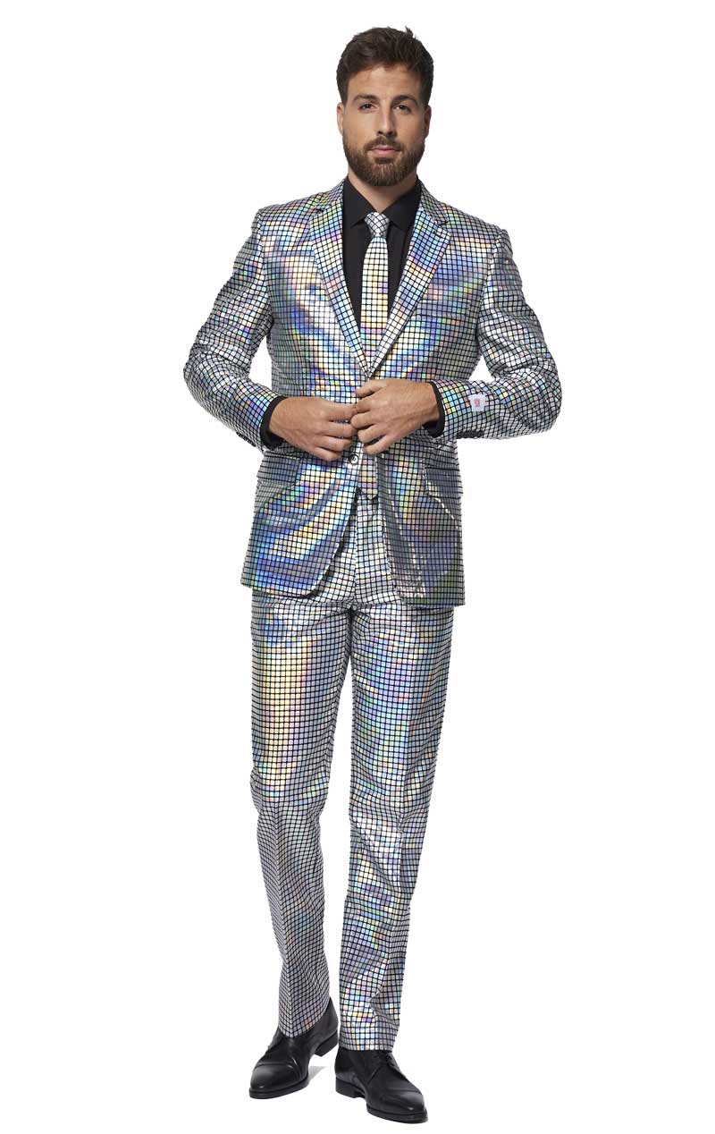 Mens Discoballer Suit - OppoSuits - Joke.co.uk