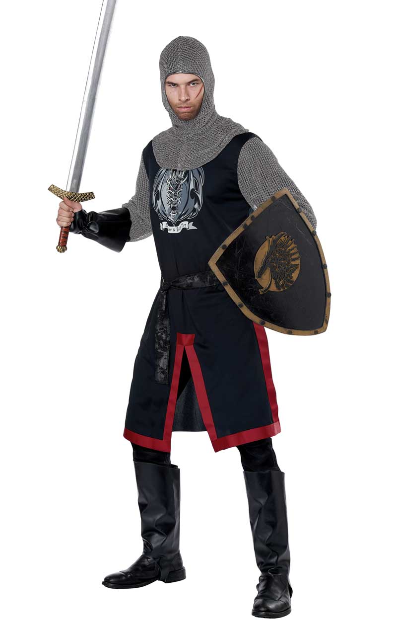 Mens Dragon Knight Costume - Joke.co.uk