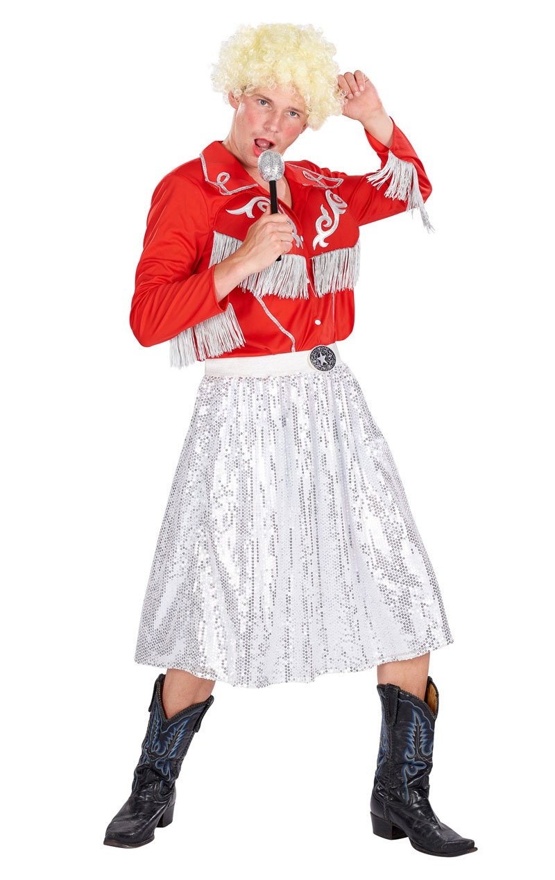 Mens Queen of Country Costume - Joke.co.uk