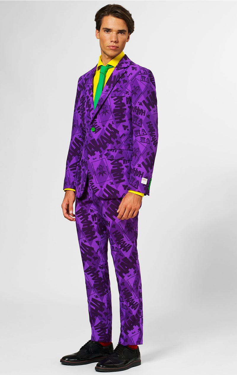 Mens The Joker Purple OppoSuit - Joke.co.uk