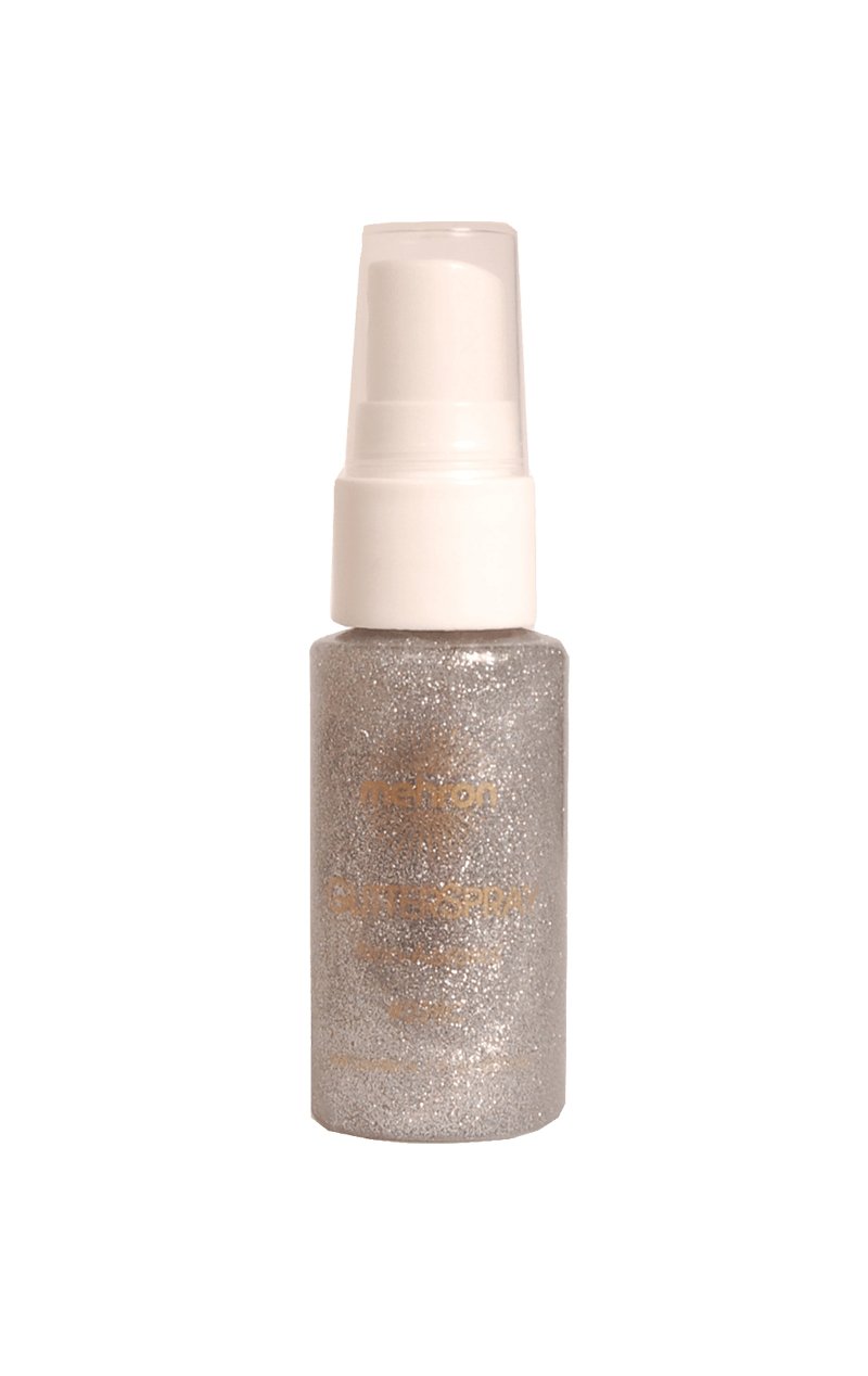 Silver Body Glitter Spray - Joke.co.uk