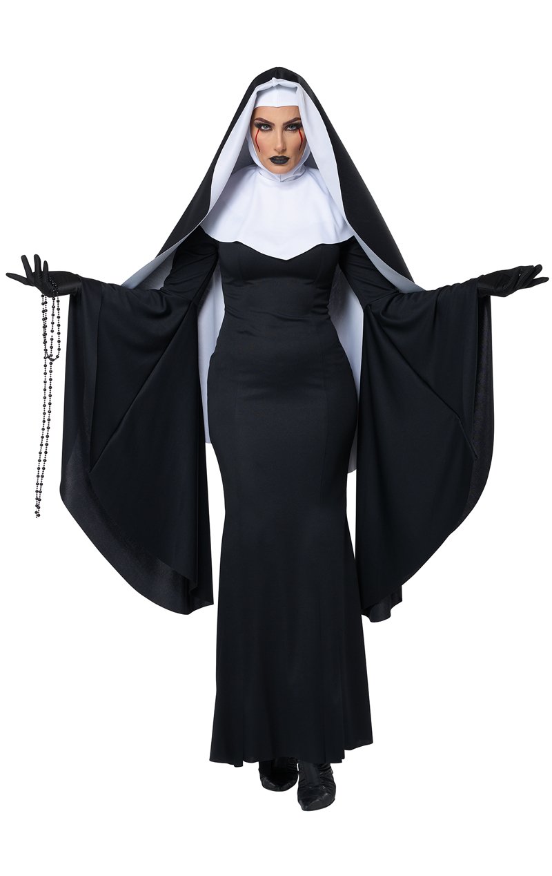 Womens Bad Habit Nun Costume - Joke.co.uk
