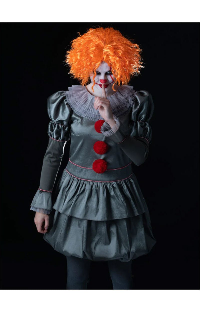 Womens Chapter 2 Pennywise Halloween Costume - Joke.co.uk