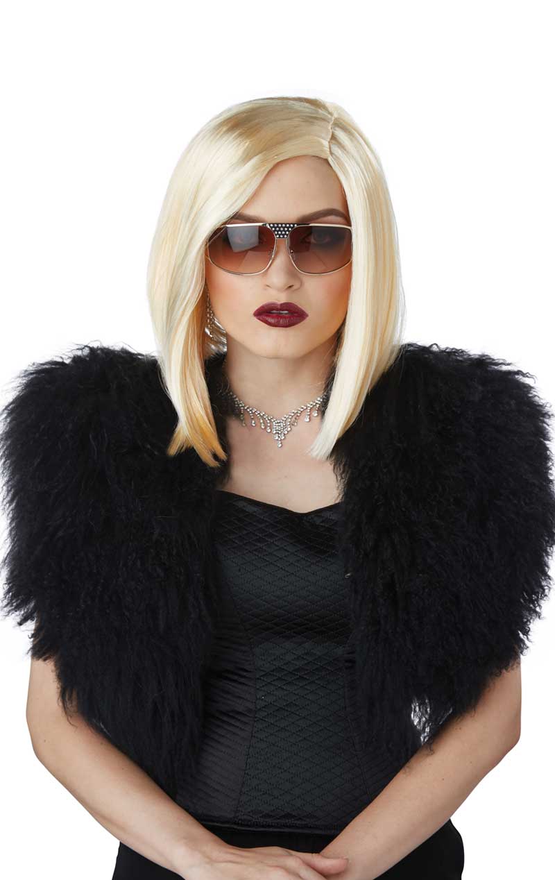 Womens Da Boss Wig - Joke.co.uk