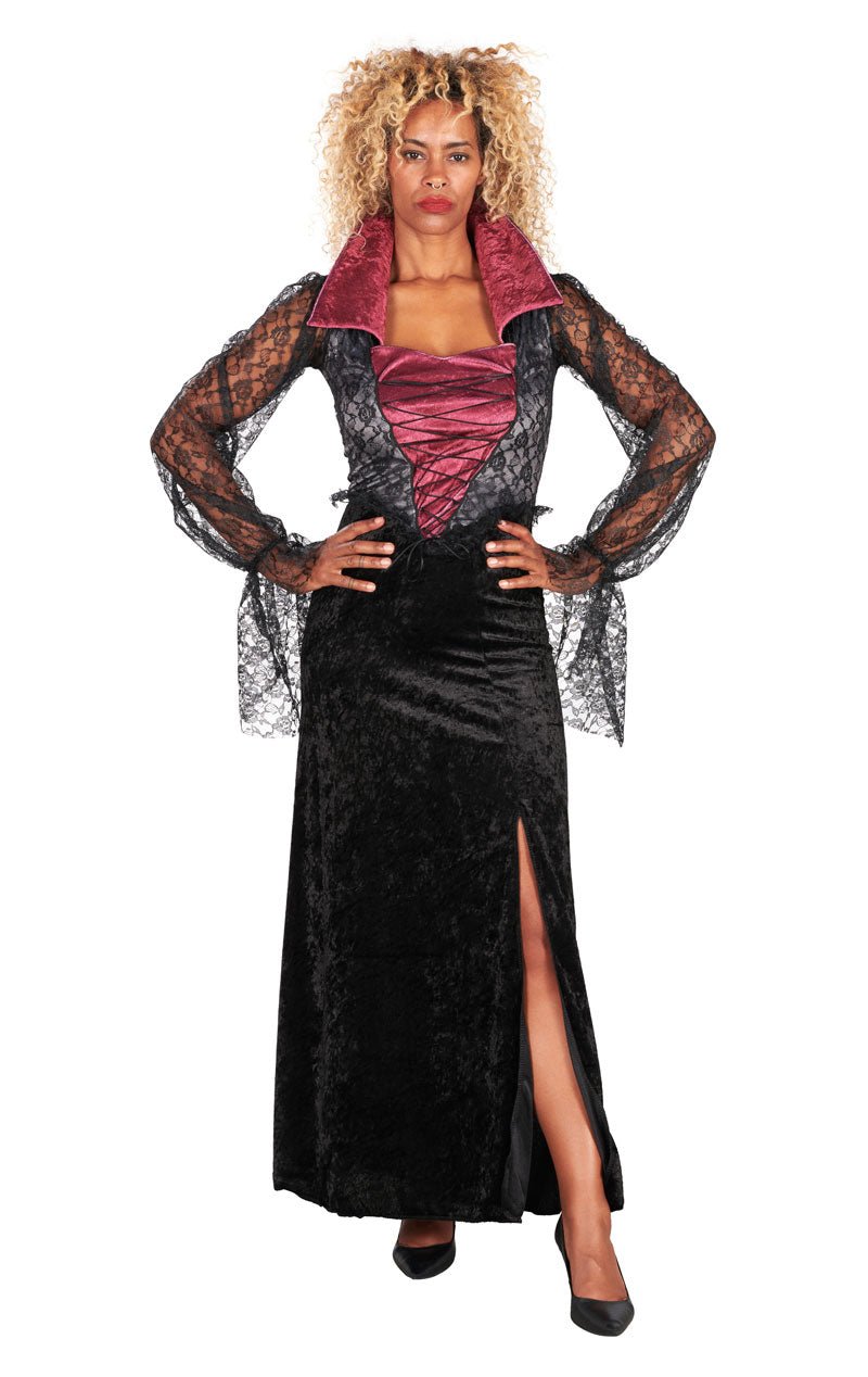 Womens Sexy Vampire Halloween Costume - Joke.co.uk