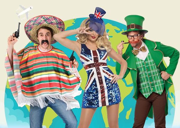 AROUND THE WORLD COSTUMES - HOW TO DRESS LIKE A NATIVE! - Joke.co.uk