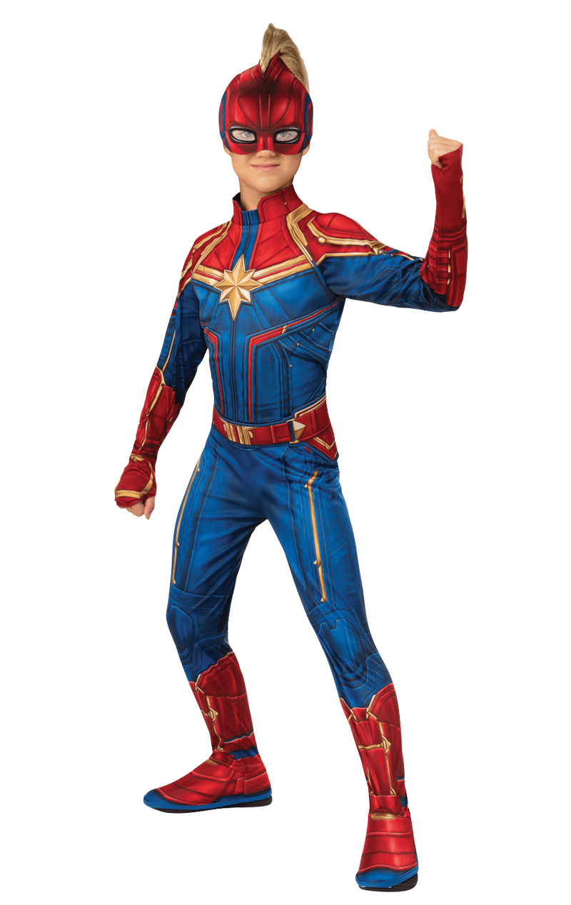Child Captain Marvel Costume