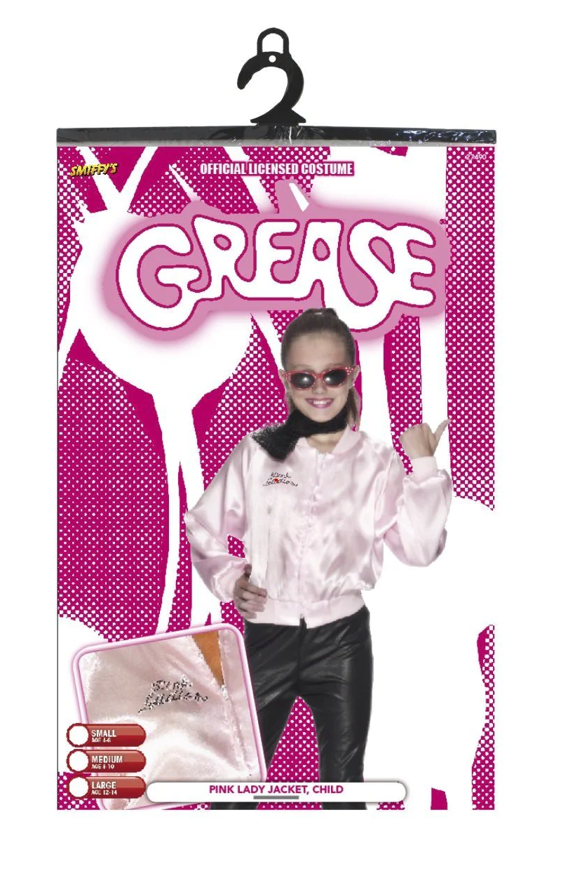 Child Official Grease Pink Lady Jacket