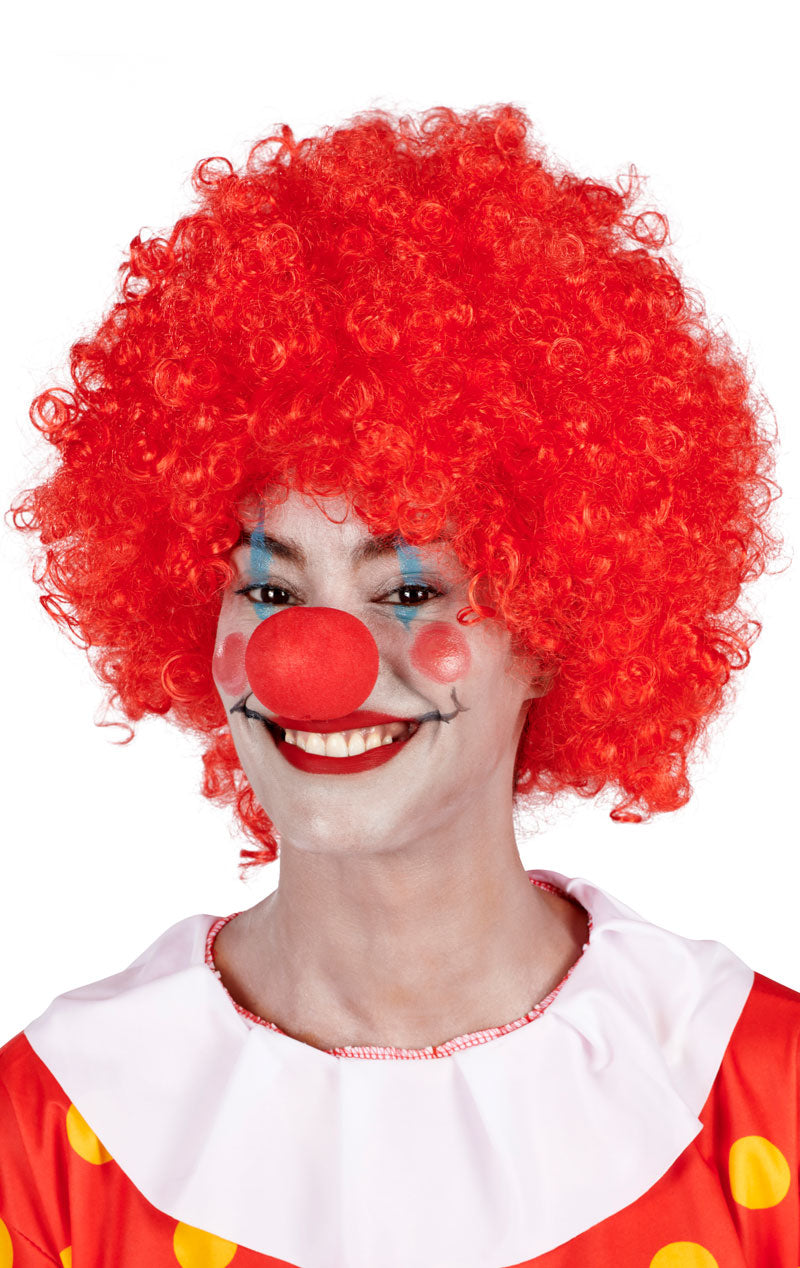 Adult Red Afro Wig Accessory