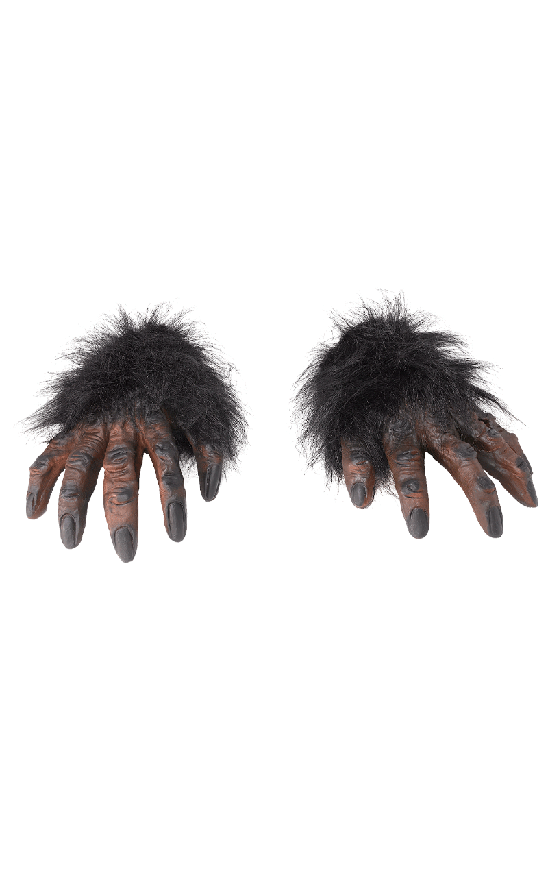 Black Werewolf Hand Gloves