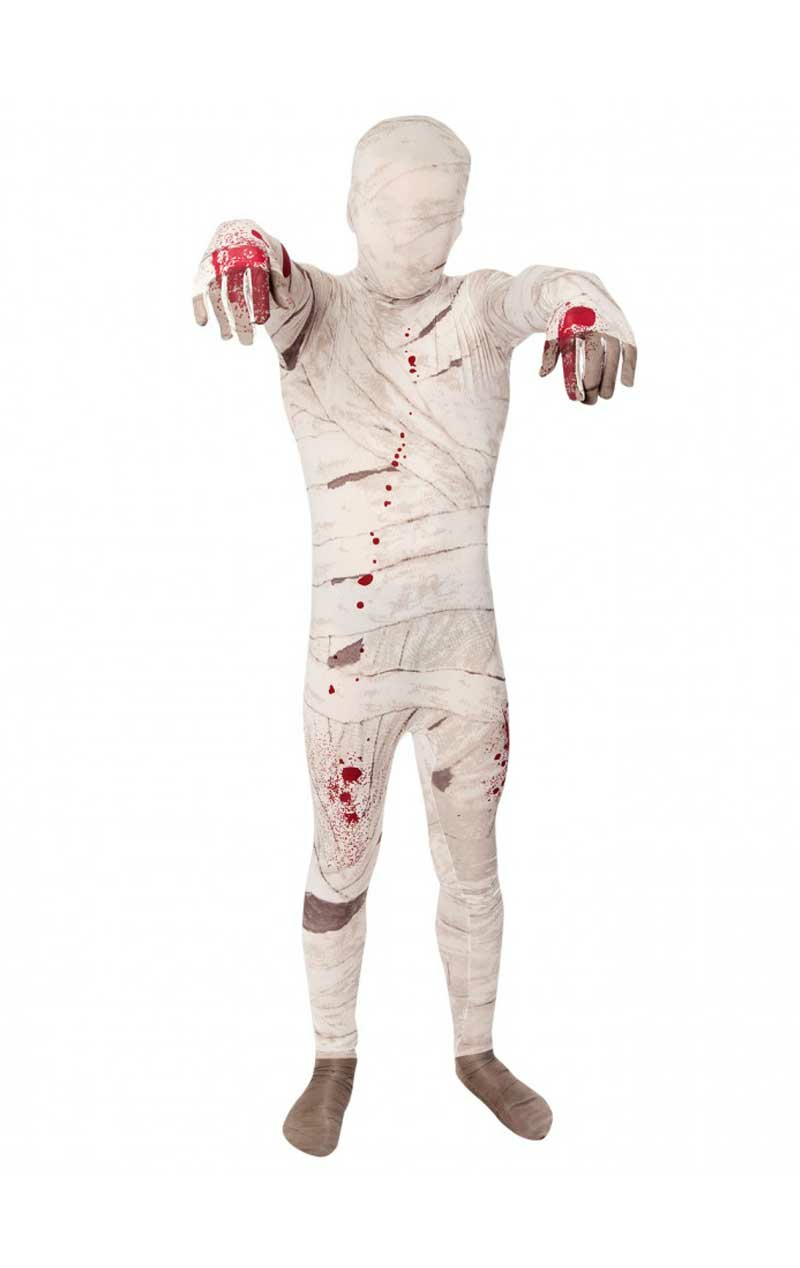 Kids Mummy Morphsuit Halloween Costume