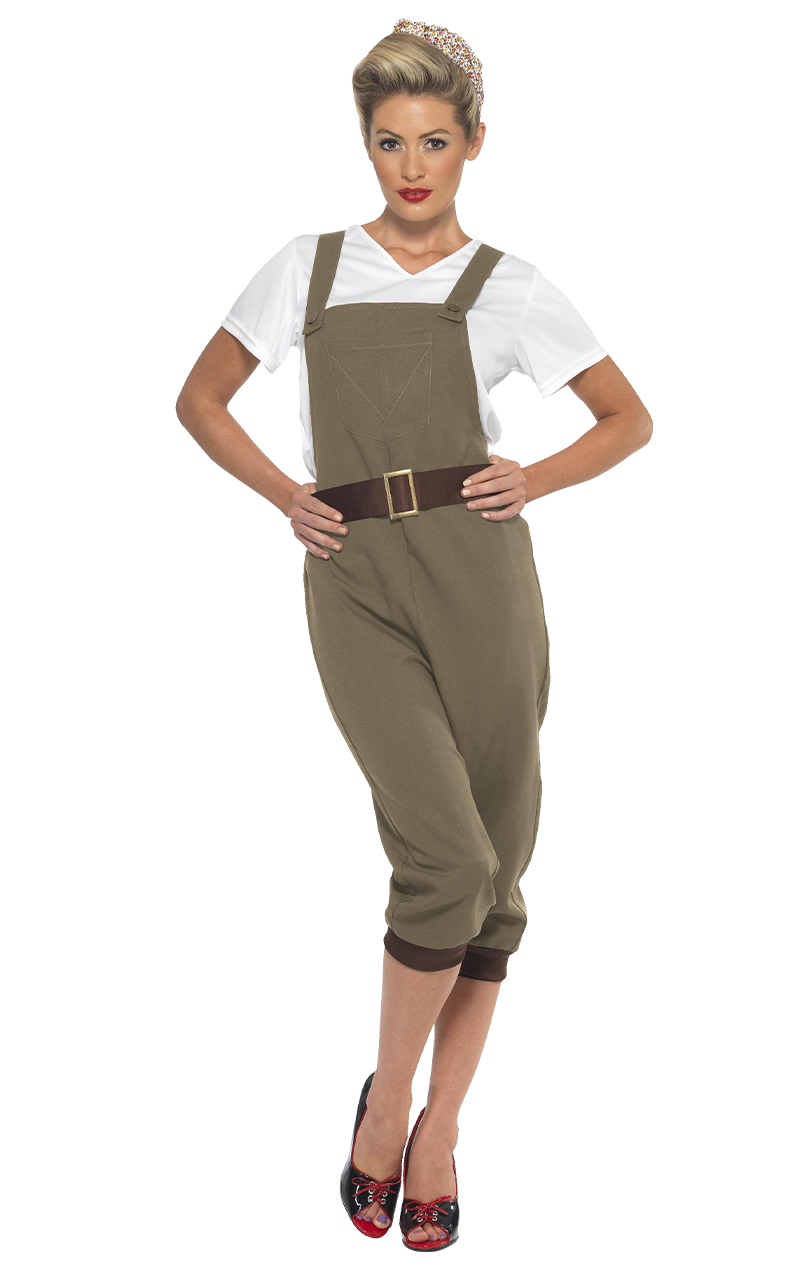 Adult WW2 Land Girl Costume