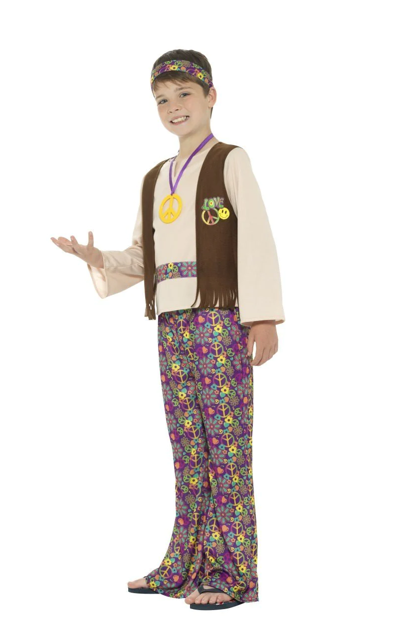 Kids Hippy Boy Costume