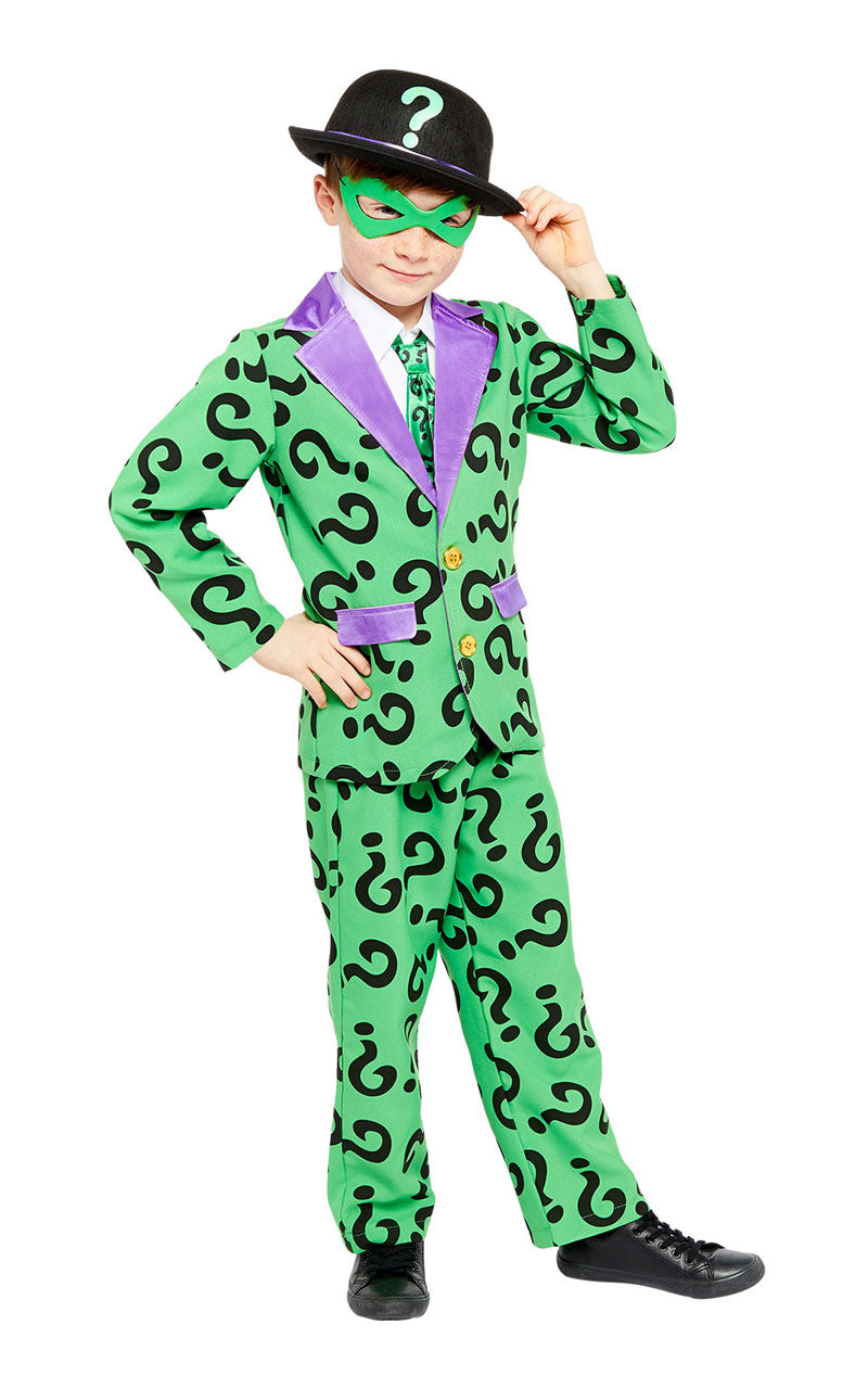 Kids The Riddler Costume