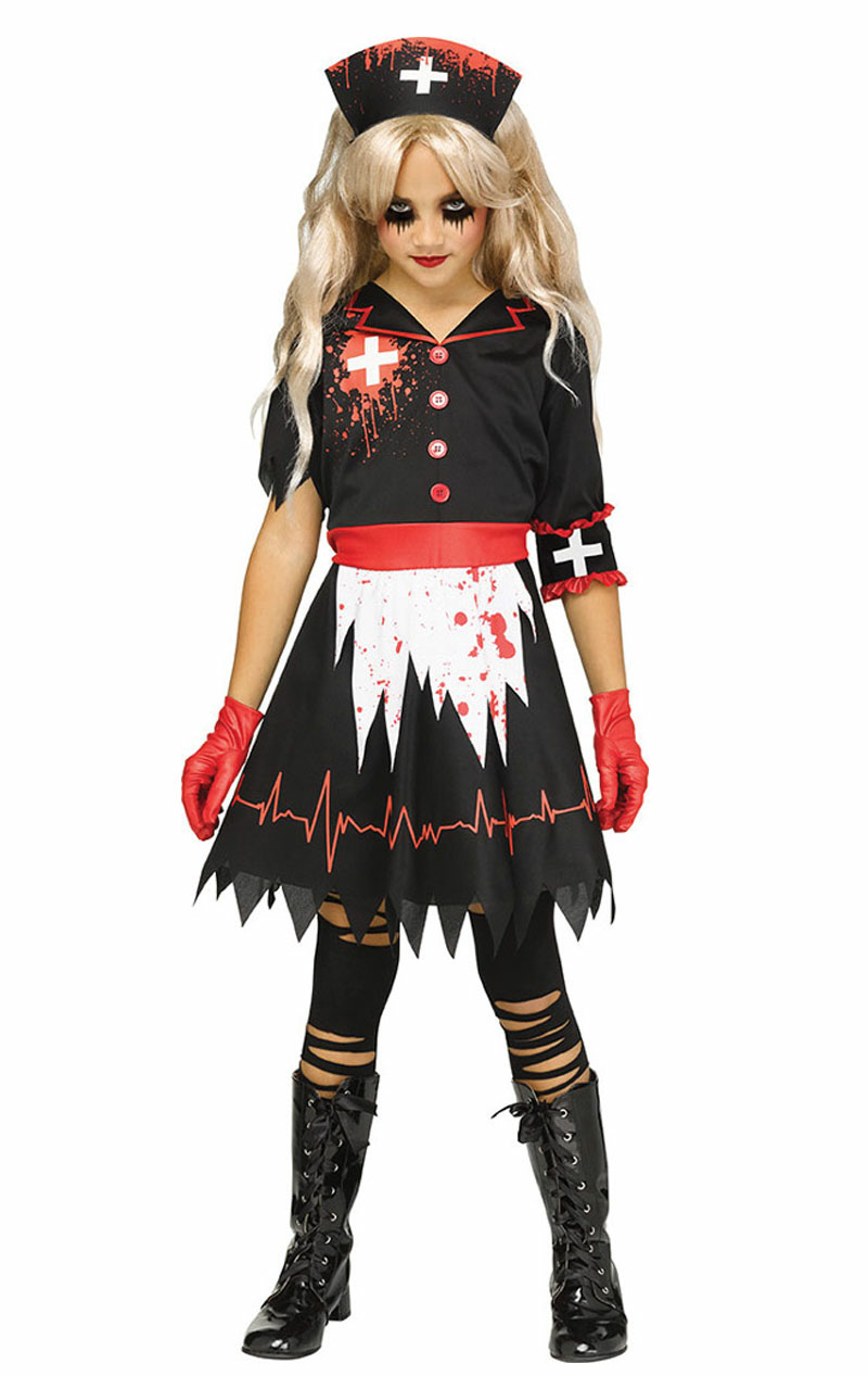 Kids Not So Nice Nurse Halloween Costume