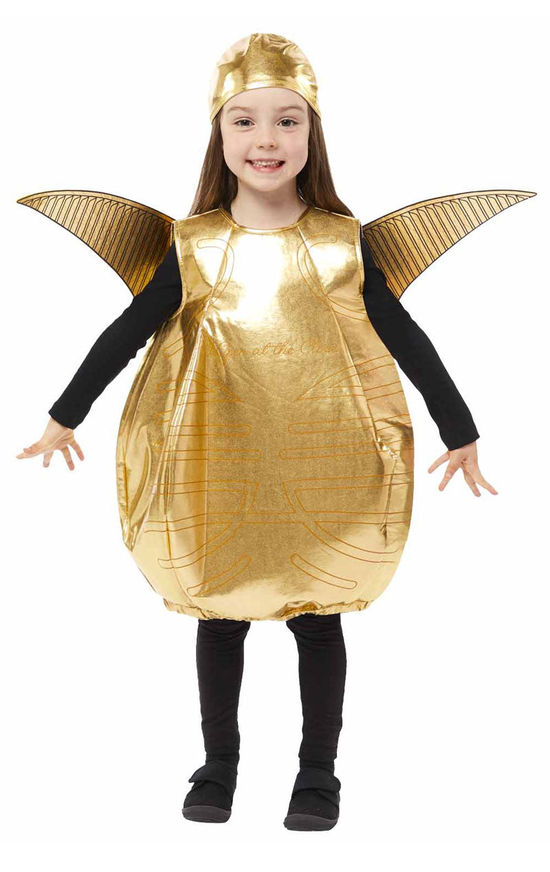 Toddler Golden Snitch Costume