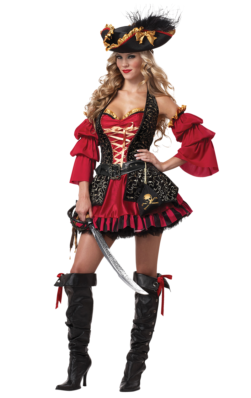 Ladies Spanish Pirate Costume