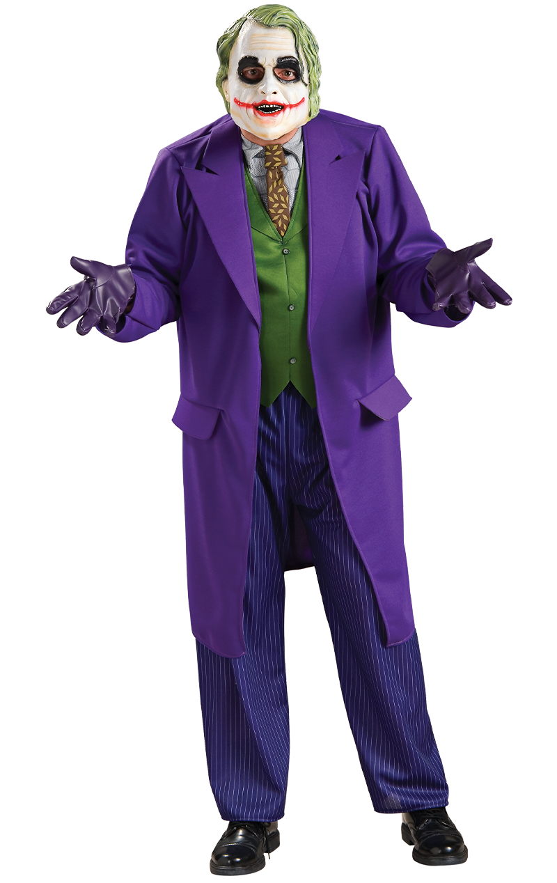 Mens Plus Size The Joker Costume