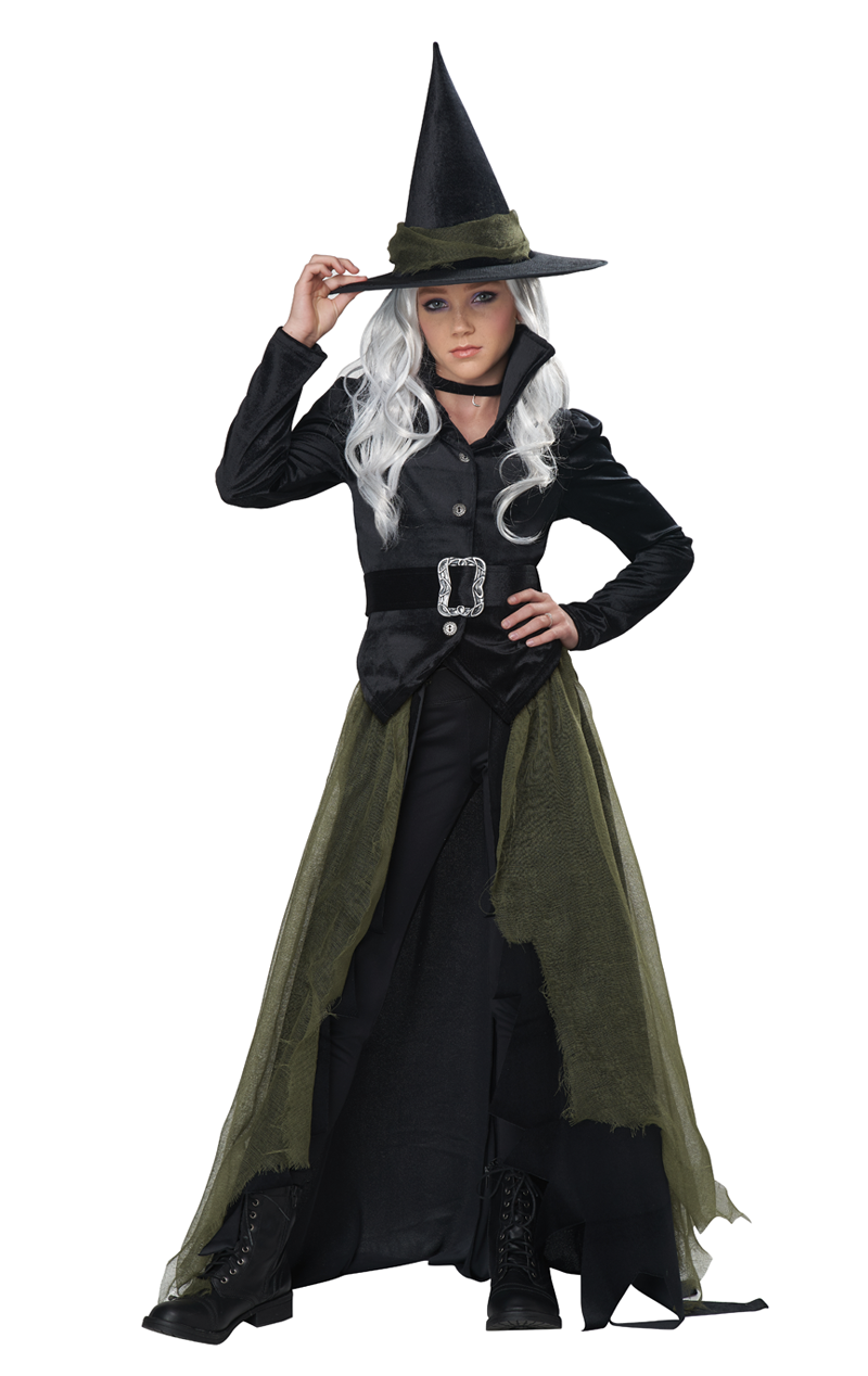 Girls Cool Witch Costume