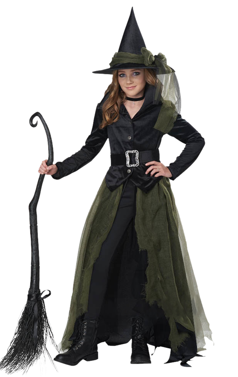 Girls Cool Witch Costume