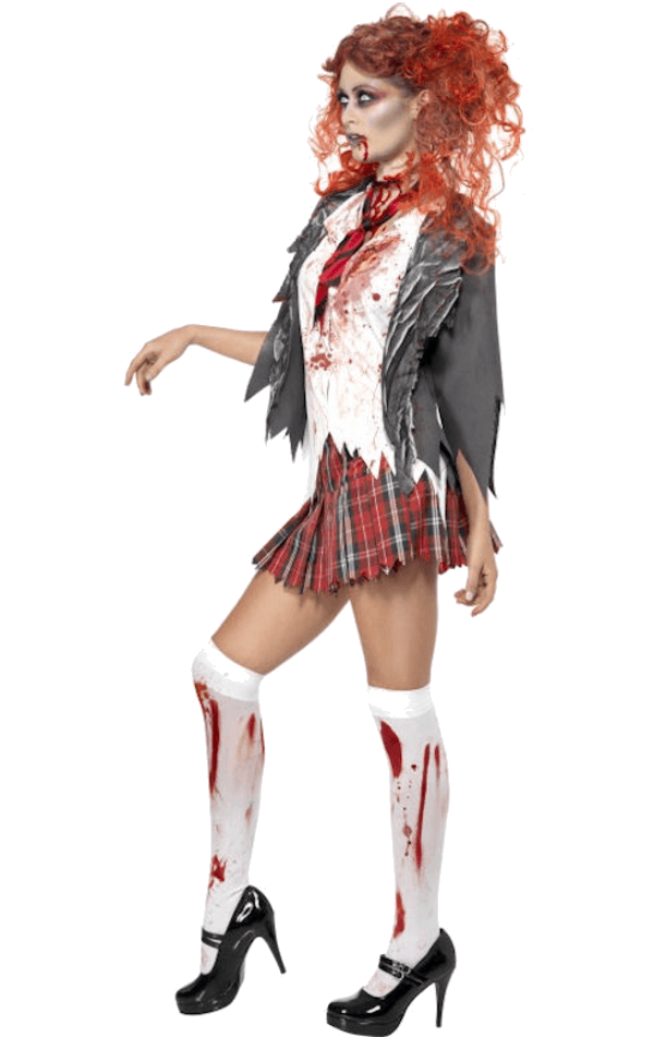 Womens Zombie High School Girl Costume