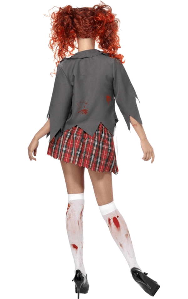 Womens Zombie High School Girl Costume