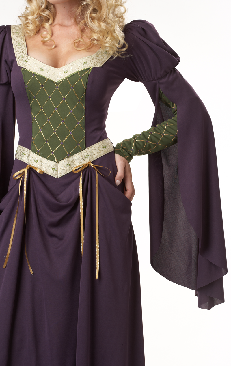 Adult Medieval Lady in Waiting Costume