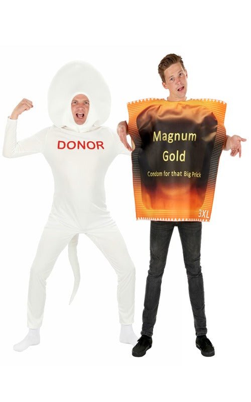 Condom & Donor Couples Costume - Joke.co.uk