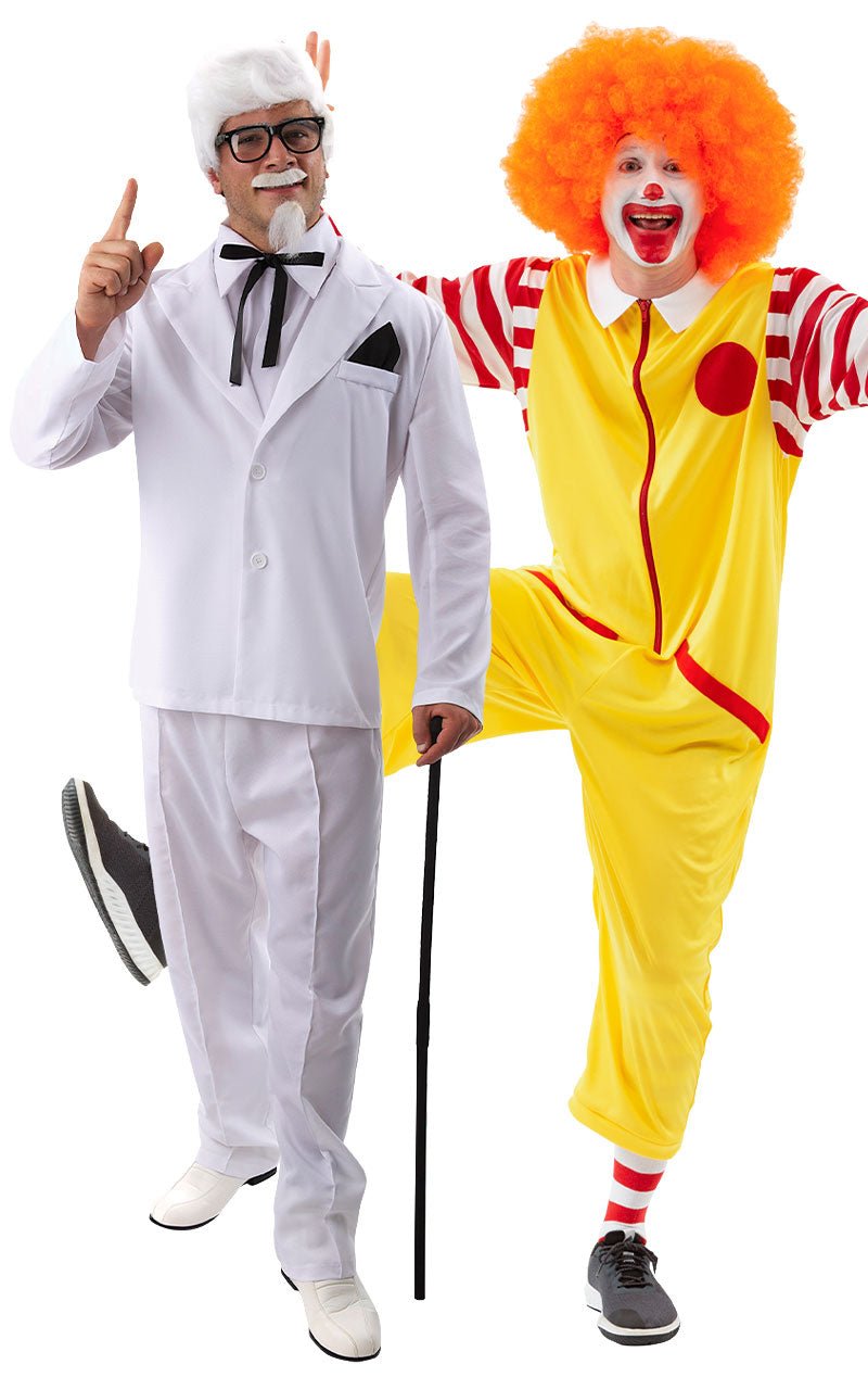 Fast Food Legends Couples Costume - Joke.co.uk