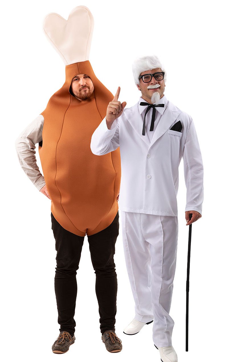Fried Chicken Favourites Couples Costume - Joke.co.uk