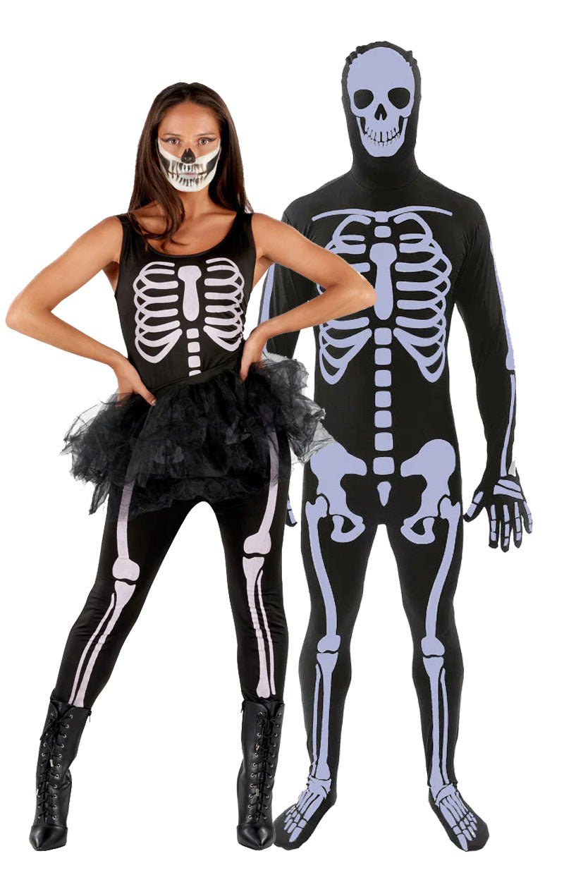 Skeleton Couples Costume - Joke.co.uk