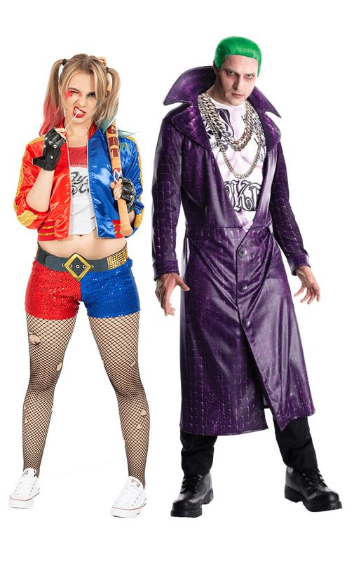 The Joker & Harley Quinn Couples Costume - Joke.co.uk