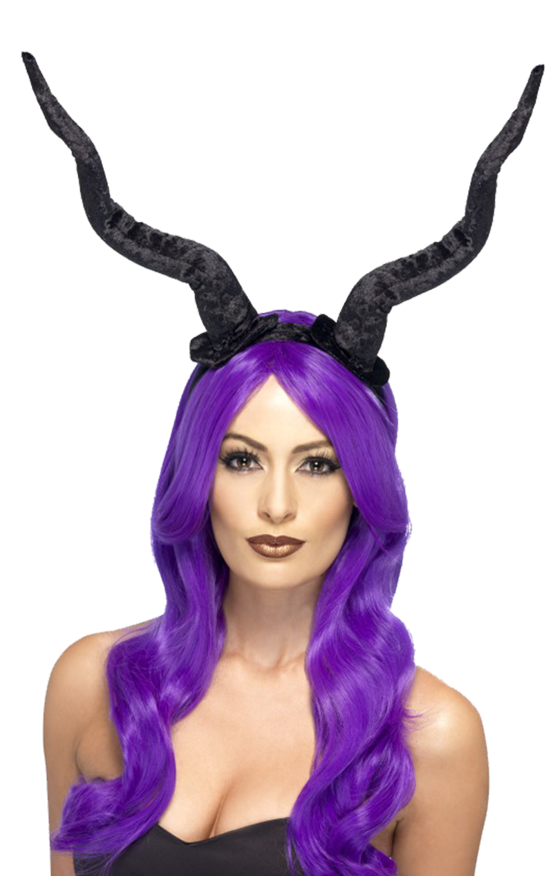 Womens Demon Horn Headband