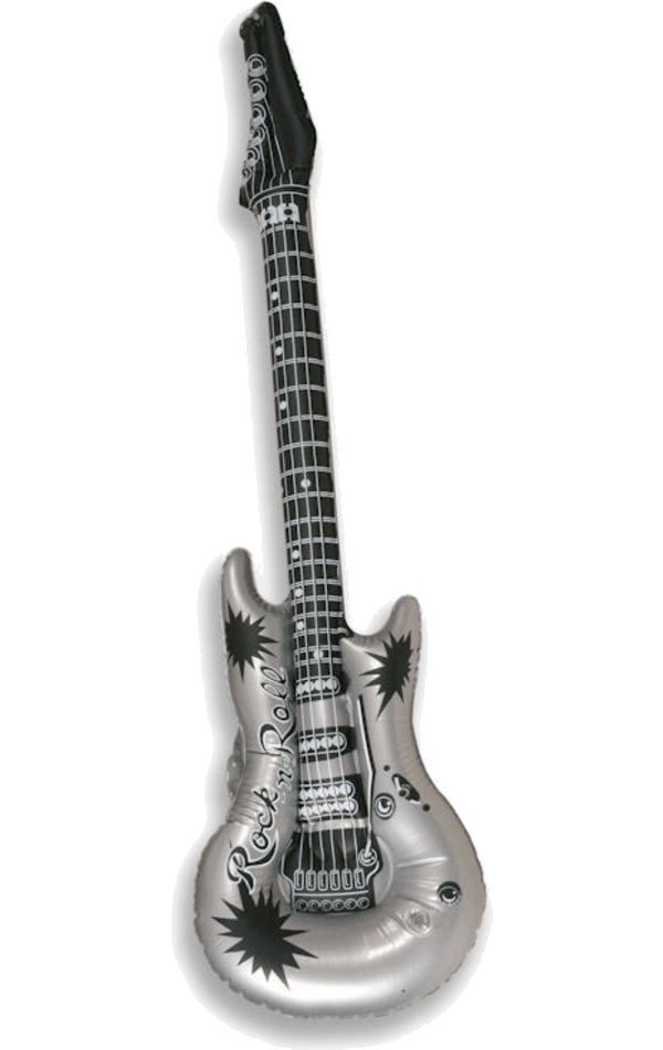 Inflatable Rock Guitar Accessory