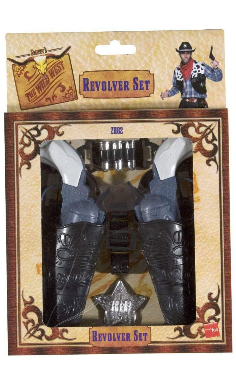 Cowboy Guns and Holsters Kit