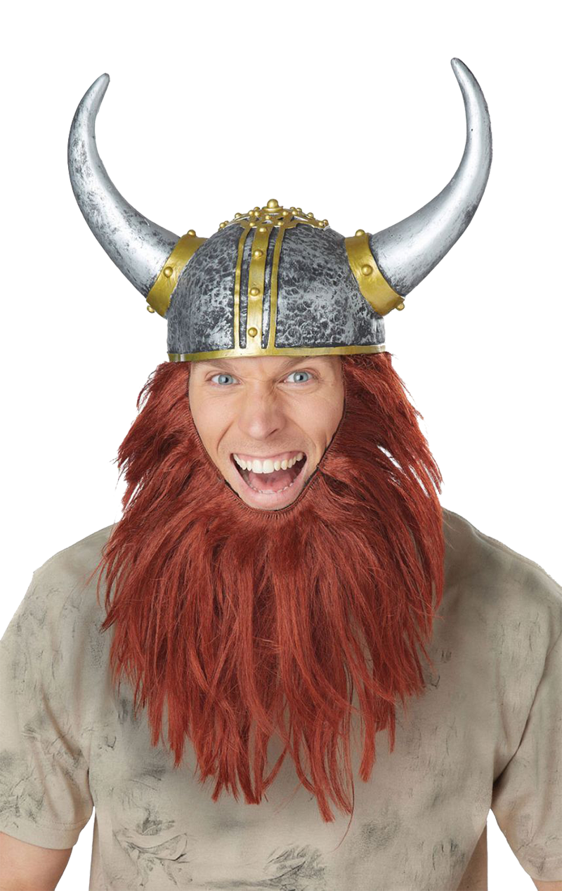Viking Helmet and Hair