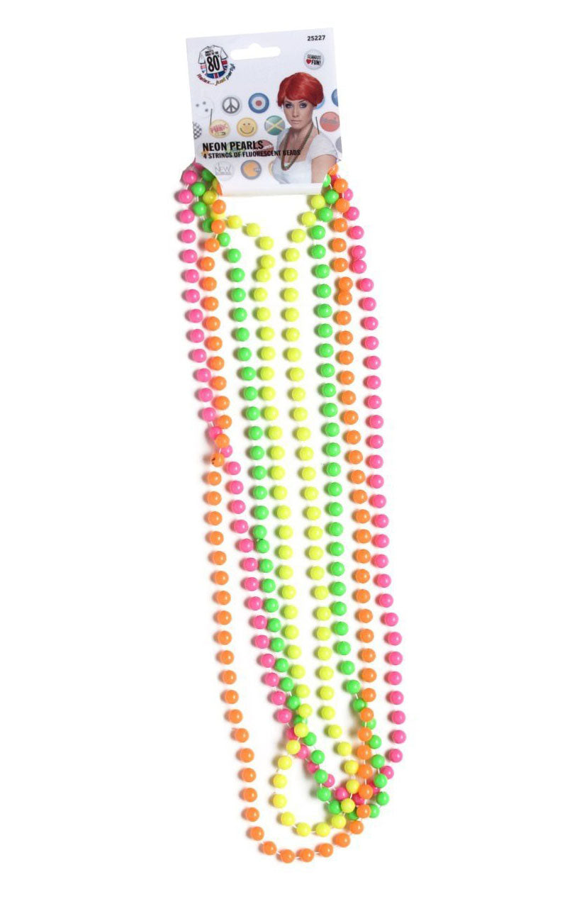 1980s Beaded Necklace Accessory