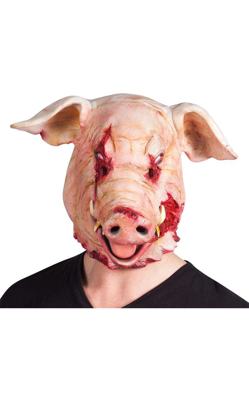Bloody Latex Pig Facepiece