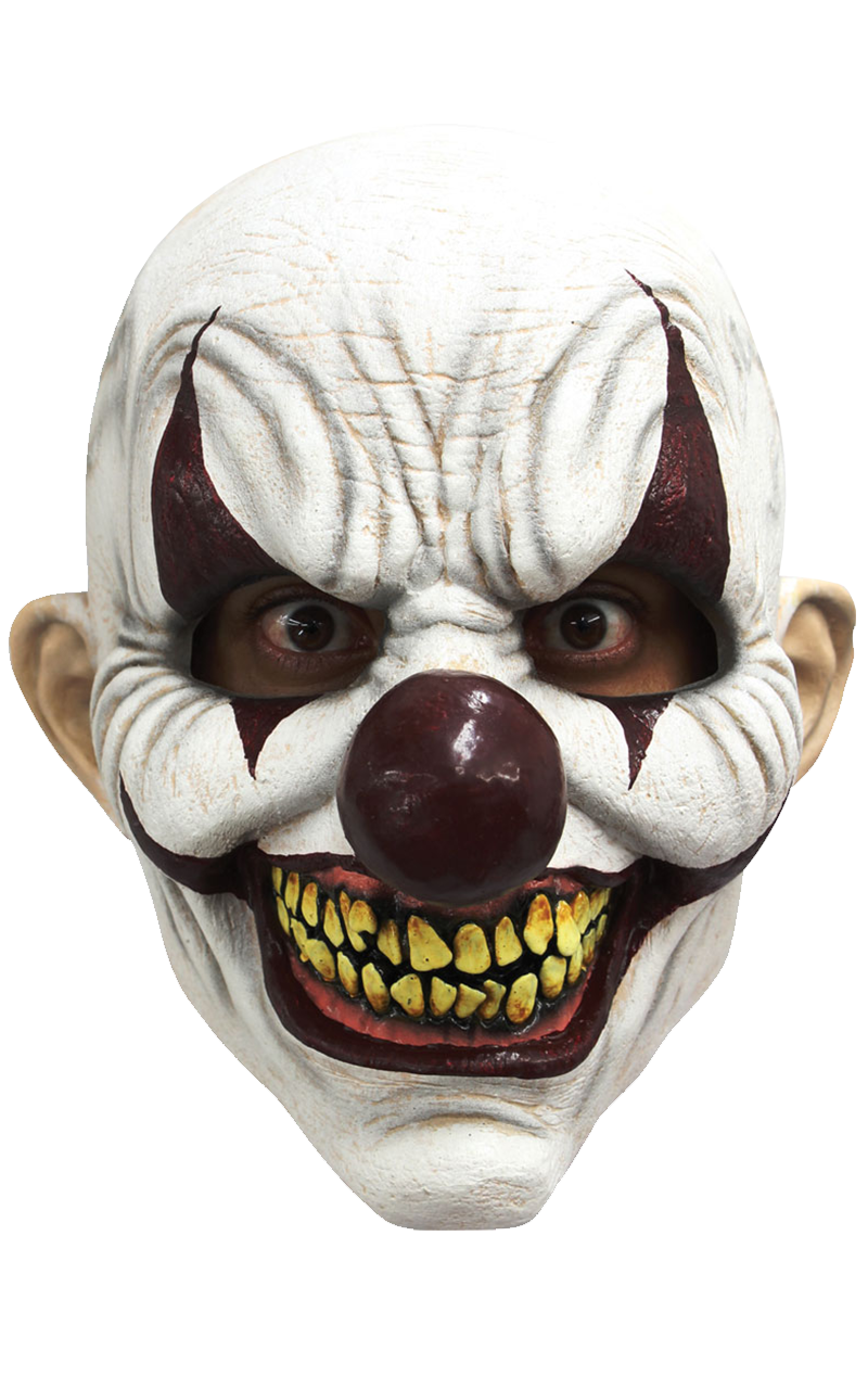 Adult Chomp Clown Facepiece
