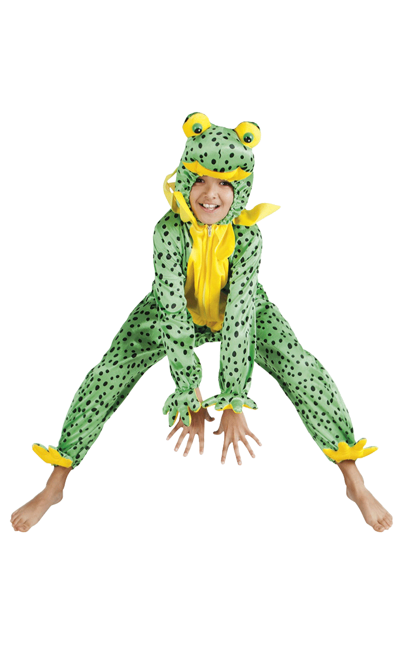 Kids Spotty Frog Costume