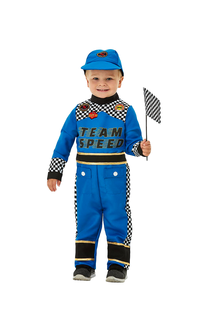 Kids Race Car Driver Costume