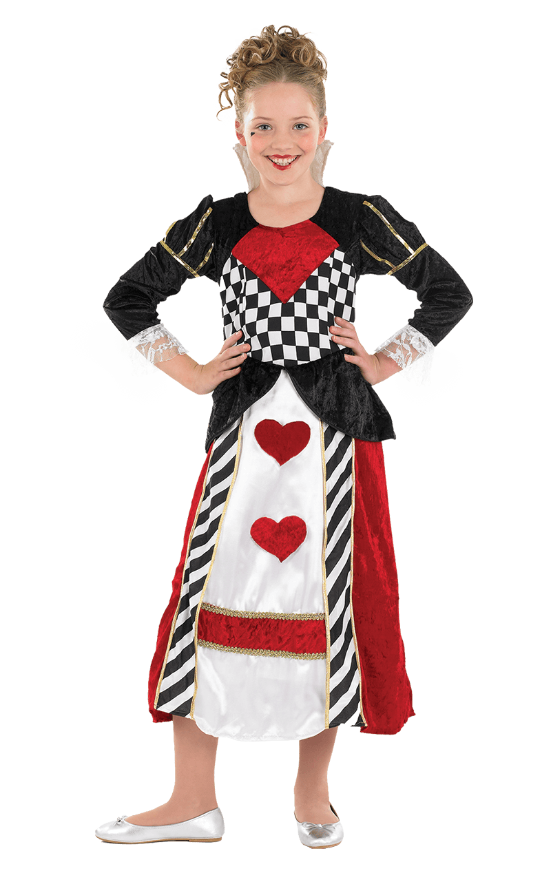 Childrens Queen of Hearts Costume